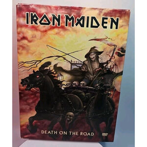 Iron Maiden : Death on the Road (DVD, 2005, 3 Disc Set) With Slipcover & Booklet